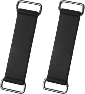 Hirificing 2PCS Rubber Band Battery Strap Holder