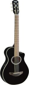YAMAHA 3/4-Size Acoustic-Electric Guitar – Black