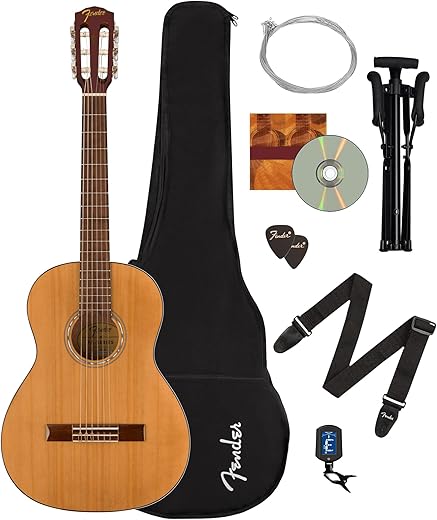Fender 3/4-Size Nylon String Guitar Starter Kit