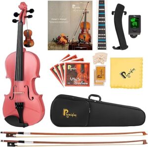 Poseidon 3/4 Violin Starter Kit With Accessories