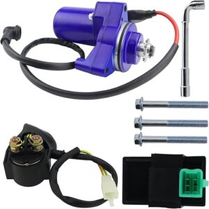 STABSOLI 3 Bolt Starter Motor & Relay