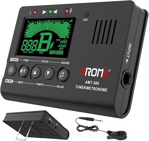 Moreup 3-In-1 Digital Metronome Tuner With Mic
