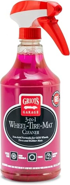 Griot's Garage 3-in-1 Wheel, Tire, & Mat Cleaner 25oz