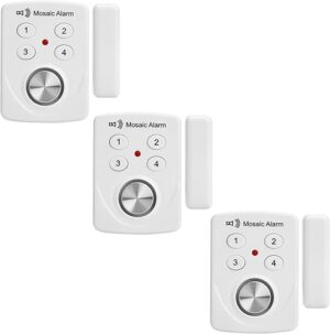 Mosaic Alarm 3 Pack 130db Door Alarm System