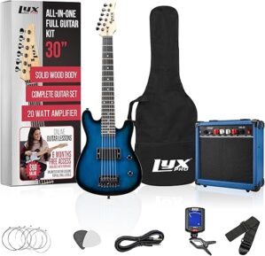 LyxPro 30 Inch Electric Guitar Starter Kit