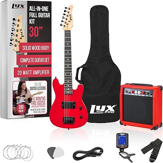 LyxPro 30 Inch Electric Guitar Starter Kit