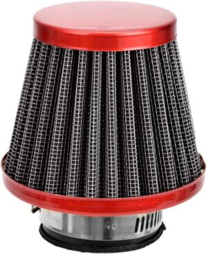 HIAORS 35mm Motorcycle Red Air Filter