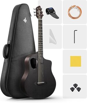 Donner 38″ Carbon X Acoustic Guitar Kit