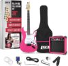LyxPro 39″ Full Size Electric Guitar Package