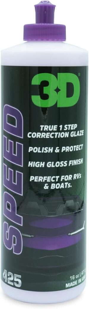 3D 3D Speed Car Scratch Remover Polish & Wax