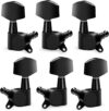 Vangoa 3L3R Guitar Tuning Pegs Chrome Black