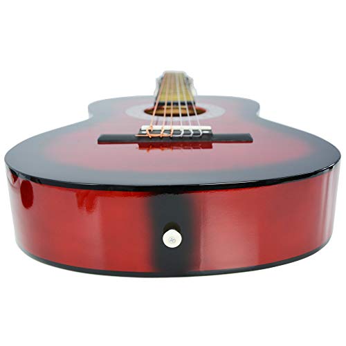 3rd Avenue 3/4 Size Redburst Classical Guitar Pack - Image 4