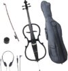 Cecilio 4/4 CECO-1BK Black Metallic Electric Cello