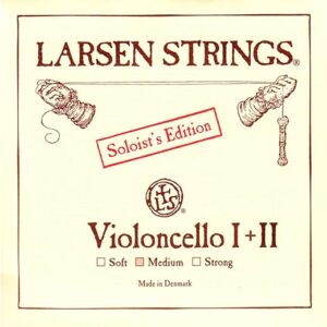 LS Larsen Strings 4/4 Cello Soloist A And D Combo