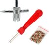 Senzeal 4 In 1 Tire Repair Tool With Valve Core Remover