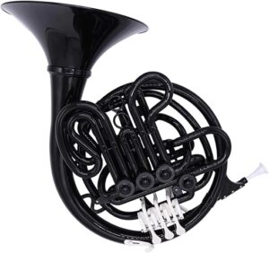 VENEKA 4-Key Double-Row French Horn Instrument Bb/F