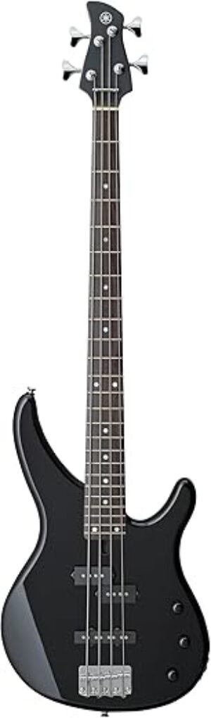 YAMAHA 4 String Bass Guitar, Black (TRBX174 BL)