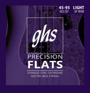GHS Strings 4-String Bass Precision Flats, Stainless Steel