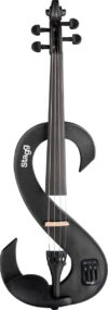Stagg 4-String Violin (EVN 4/4 MBK US)