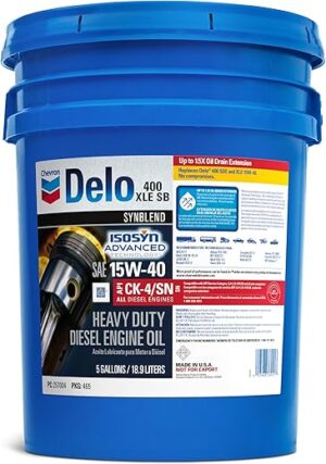 Chevron 400 XLE Synthetic Blend 15W-40 Motor Oil