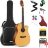 Donner 41” Acoustic Guitar Bundle For Beginners