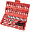 Beaiguna 46PCS Small Drive Socket Wrench Set