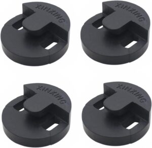 TUOREN 4Pack Rubber Cello Practice Mute