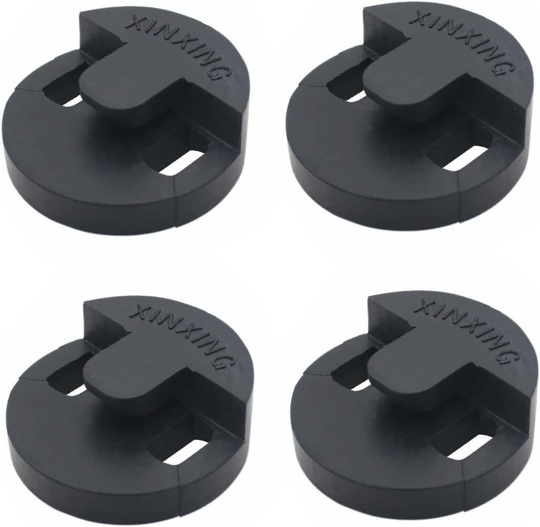TUOREN 4Pack Rubber Cello Practice Mute
