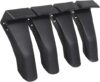 Generic 4pcs Black Plastic Jaw Clamp Covers
