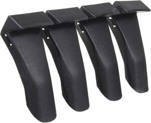 Generic 4pcs Black Plastic Jaw Clamp Covers