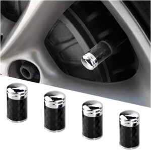BELOMI 4PCS Car Valve Tire Stem Caps