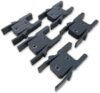 COMMANDER TOOL & GARAGE ORGANIZATION 5 Pack Locking Tool Holder Wall Mount