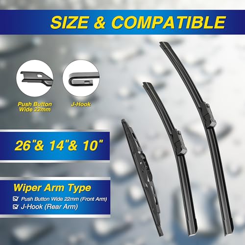 5 PLUS Silicone Windshield Wipers For Buick & Chevy - Image 2