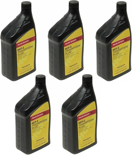 Honda 5 Quarts Automatic Trans Fluid HCF-2