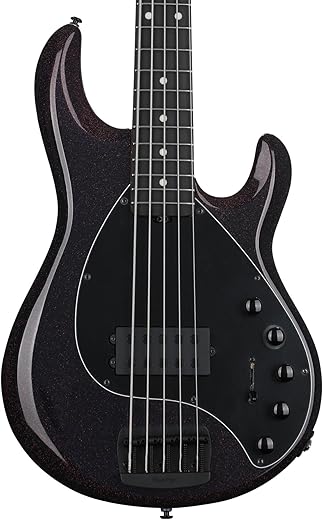 Ernie Ball Music Man 5-String Bass Guitar - Dark Rainbow
