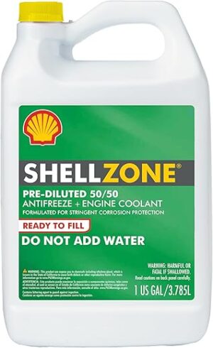 Shell 50/50 Pre-Diluted Antifreeze Coolant (1 Gallon)