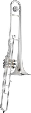 Jupiter 530S Deluxe Silver Plate Valve Trombone
