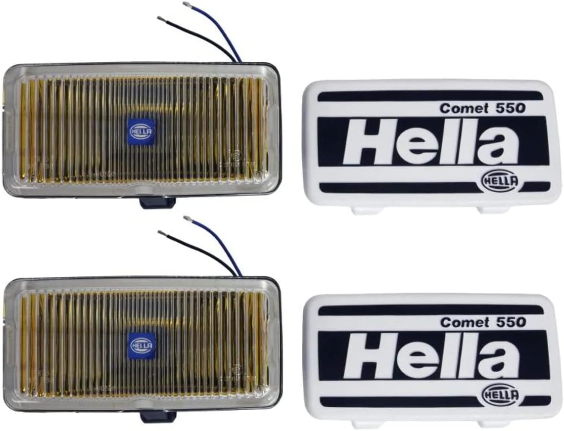 HELLA 550 Performance Amber Fog Light Kit / 005700681