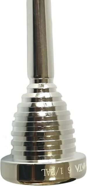 KAYATA 6 1/2AL Silver Plated Trombone Mouthpiece