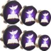 Boao 6 Pack Dove Bible Tambourine Set