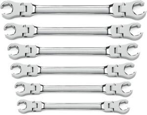 GEARWRENCH 6 Pc. Flex Flare Nut Wrench - 81911D