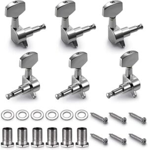 TIMESETL 6 Pieces Guitar Machine Heads Knobs