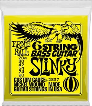Ernie Ball 6-String Short Scale Bass Strings P02837