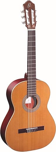 Ortega Guitars 6 String Solid Top Classical Guitar (R200)