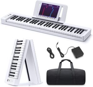 Donner 61-Key Folding Bluetooth Keyboard Piano