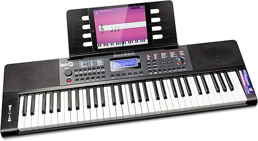 RockJam 61 Key Keyboard Piano With Accessories