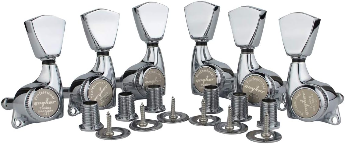 guyker 6Pcs Guitar Locking Tuners 1:21