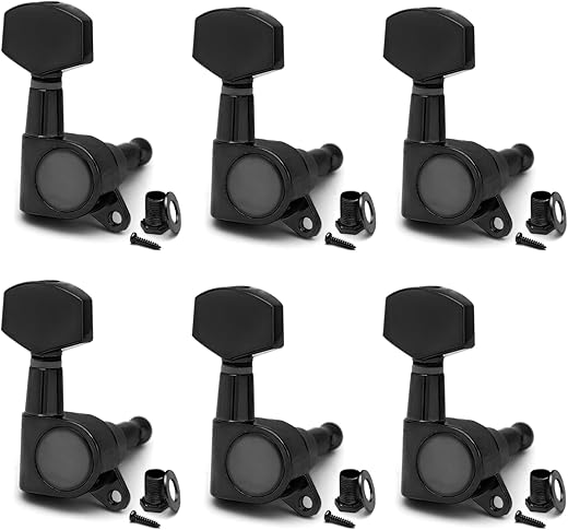 SAPHUE 6R Big Square Sealed Guitar Tuners