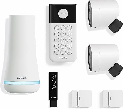 SimpliSafe 7 Piece Wireless Outdoor Camera System