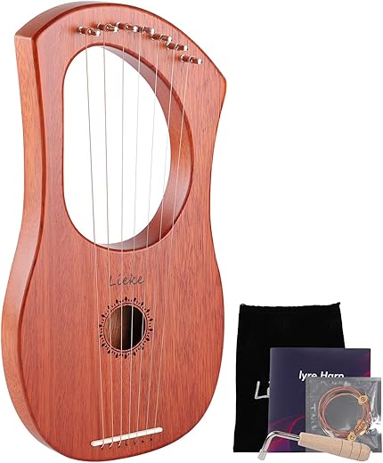 LIEKE 7 String Lyre Harp Instrument Kit